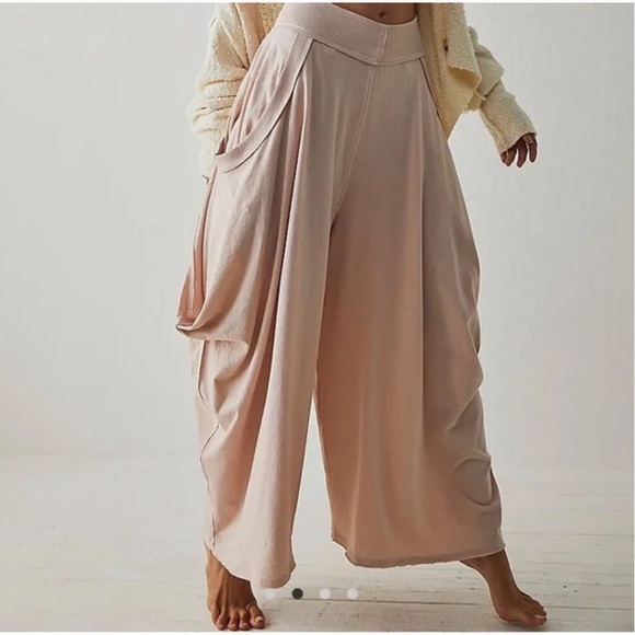 Free  People Summer Slumbers Pants in “Rose Dust” - Picture 11 of 11